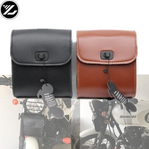 Motorcycle bag Saddle Bags Pu Leather Motorbike Side Tool Luggage Bag for Harley kawasaki yamaha honda Trrumph ducati KTM BMW