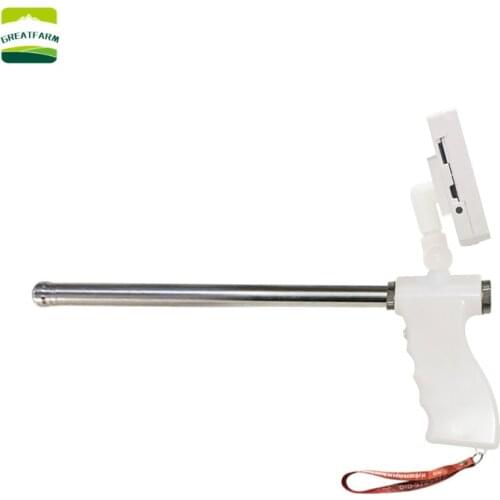 Pig Artificial Insemination Visual Endoscope Sperm AI Gun Tools Deferens Veterinary Breeding Kit Sheep Cattle Farm 2021 New