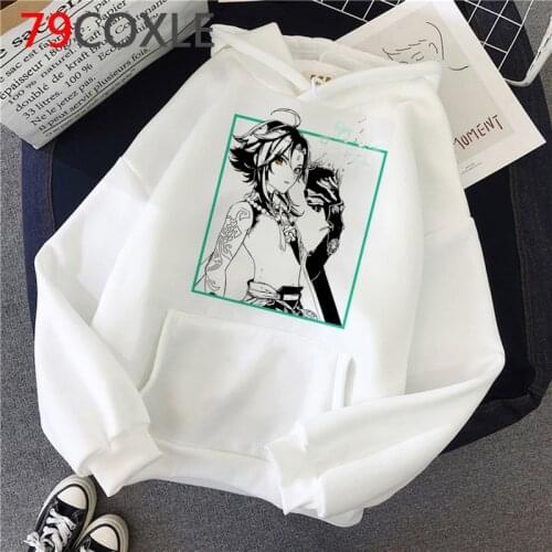 Genshin Impact hoodies female Korea graphic y2k aesthetic women pullover grunge