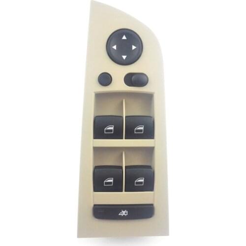 18pin High match with beige panel power window control switch for 61319217334