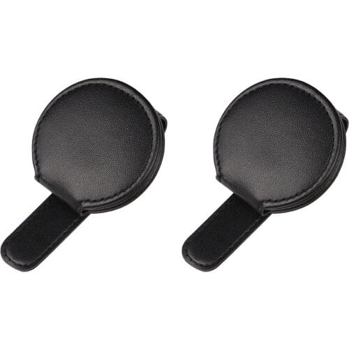 2pcs/set With Hardware Hanging Car Glasses Holder Visor Sunglasses Clip Interior Trim Multifunctional Practical Easy Install