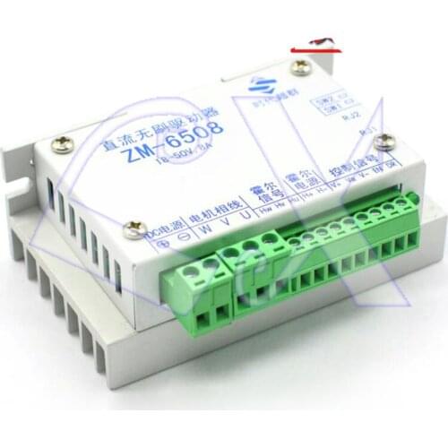 Freeshipping 3 phase DC brushless controller ZM-6508 8A high current brushless DC24V Driver