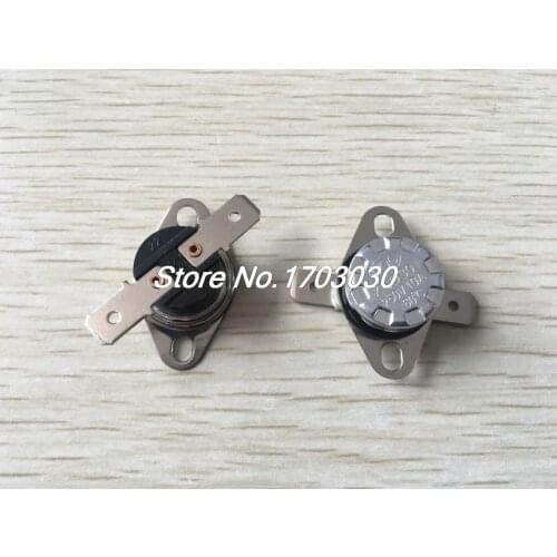 50 pcs Temperature Switch Thermostat 60 C N.O. KSD301 Normal Open