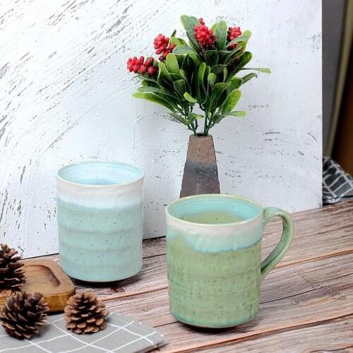 600Ml Creative Ceramic Cup Mug Large Capacity Home Office Coffee Cup Breakfast Milk Mug Art Simple Couple Gift