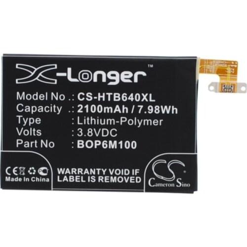Cameron Sino 2100mah battery for HTC 0P6B640 0P8B200 HTC6515L M5 One M8 Mini One Mini 2 One Remix 35H00216-00M B0P6M100 BOP6M100