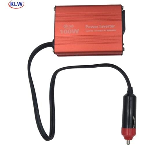 Car 100W Power Inverter 12v 220v Converter DC 12V to AC 220V Portable Auto Modified Sine Wave USB Charger 12V 220V 100W
