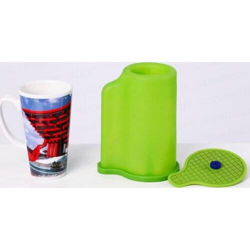 Free Shipping Silicone Rubber Cup Mug Fixture Clamp For Latte Mug by 3D Mini Sublimation Machine