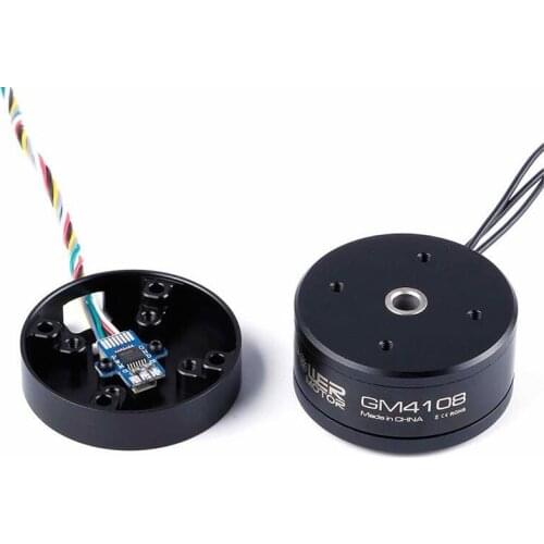 Hollow Shaft Brushless Gimbal Motor GM4108 With AS5048A Encoder BLDC PTZ Motor For ILDC Camera 5N/7N/GH2/GH3 Compatiable alexmos