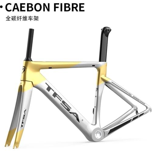 2020 High quality sales T1000 pro disc disk brake carbon road frame cycling bicycle racing for Mechanical groupset and Di2