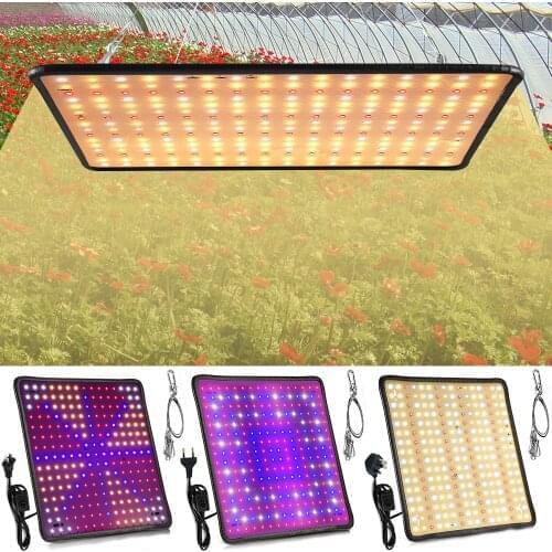 Full Spectrum LED Plant Grow Light 256LEDs LED Phyto Lamp for Indoor Plant Flowers Greenhouse Seedlings Growth Light Hydroponics