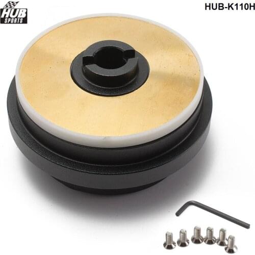 HUB Steering Wheel 6-Hold Thin Slim Hub Adapter For Integra/Civic/Prelude BB HUB-K110H
