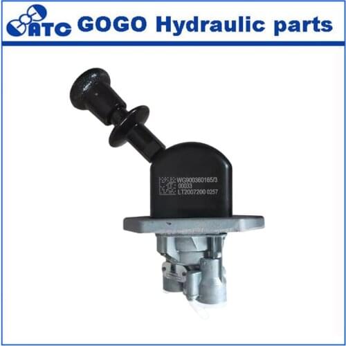 Zinc alloy hand control valve WG900360165/3 spare parts