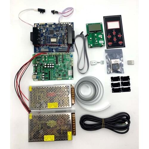 Large format printer upgrade board kit for DX5/DX7 convert to xp600 Double head conversion kit for eco solvent printer