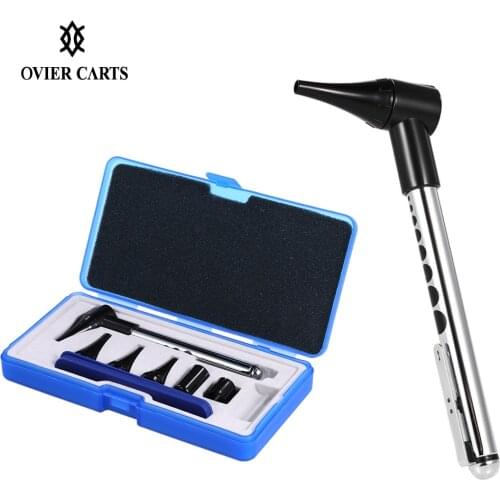 Ear Eye Throat Diagnostic Penlight Otoscope Ophthalmoscope Set Medical Ear Cleaner Equipments Otoscope Kits Health Care Tool