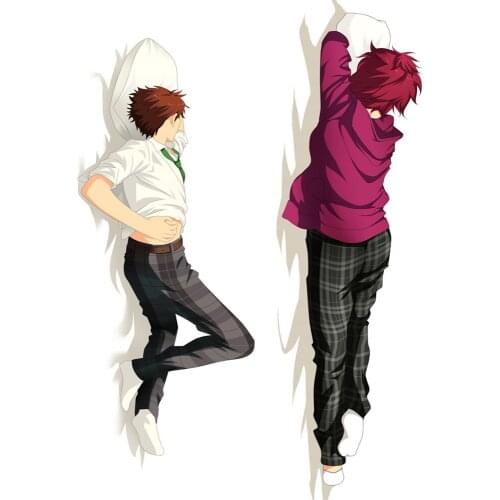 Anime Ensemble Stars characters boy Oogami Koga & Akehoshi Subaru Hidaka Hokuto Dakimakura pillow cover hugging body pillowcase