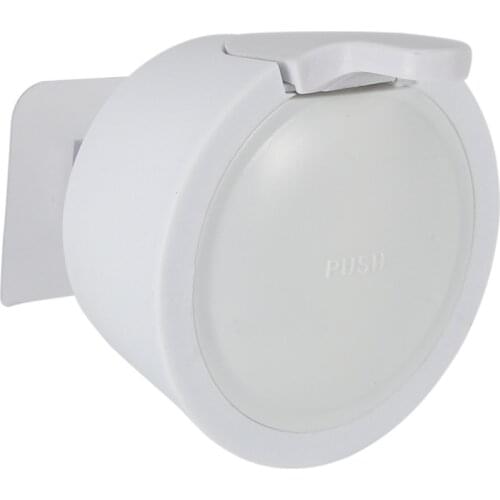 Small Liquid Soap Dispenser Wall Mounted Free Punching Plastic Shampoo Dispenser for Bathroom Kitchen Hotel 350Ml