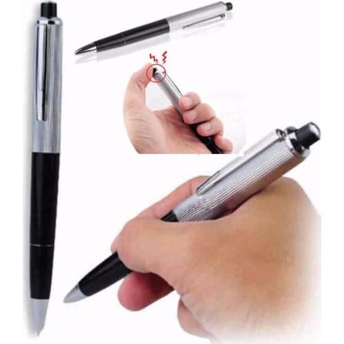 2018 NEW 1PCS Electric Funny Gift Prank Shock Ballpoint Working Pen Gag Joke Shocker