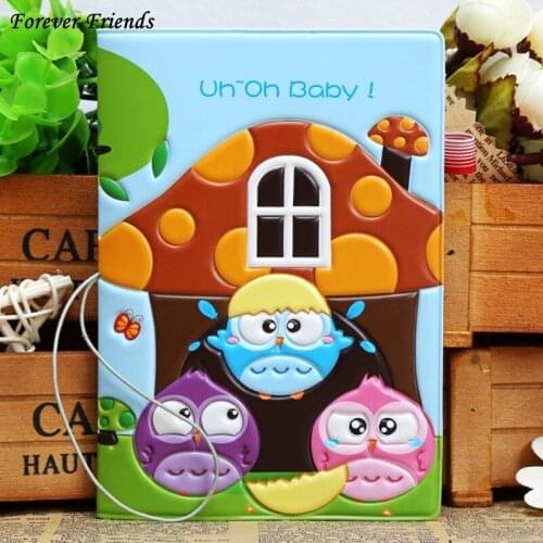 New High quality PU&PVC passport Cover , ID Credit Card Cover business Card -ID Holders for travel -Mushroom house pattern