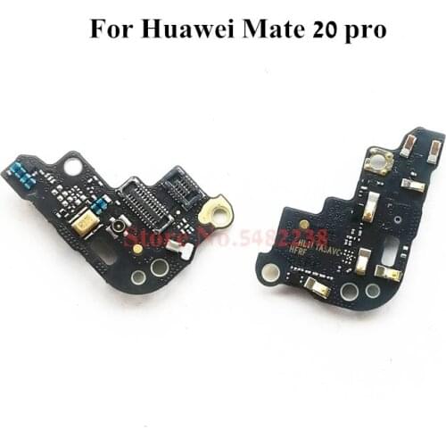 Original Microphone Flex cable For Huawei Mate 20 MT20 Pro LYA-AL00 MIC Microphone WIFI Signal Board Connector Replacement parts