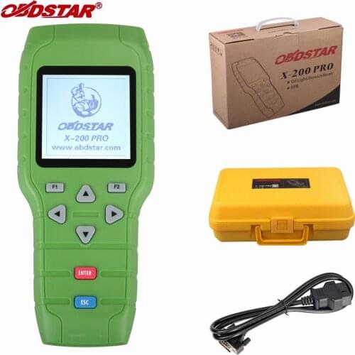 Original OBDSTAR X-200 X200 Pro A+B Configuration for Oil Reset + OBD Software + EPB