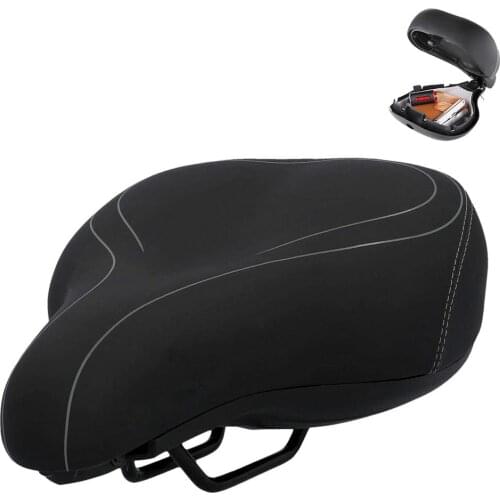 Comfortable Bicycle Saddle Cushion Cover Comfy Memory Foam Bicycle Saddle For Road Bicycle Bike Accessories