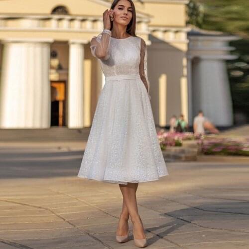 Sequins Homecoming Dresses Tulle Sleeves Party dresses Formal Dresses Elegant Party Cocktail Dress Back to home Dress Prom Dress