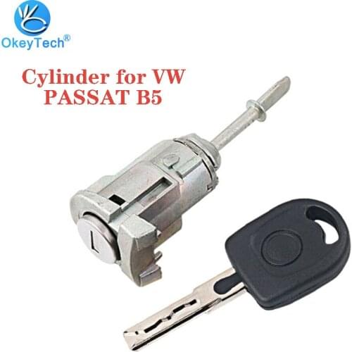 OkeyTech CLOSING CYLINDER for VW PASSAT B5 3B Left Door Lock Barrel Cylinder Auto Replacement Lock for Volkswagen Passat B5