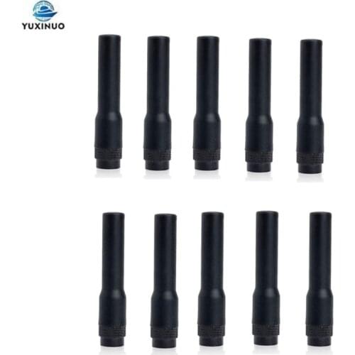 10PCS SF-20 SF20 SMA Male/SMA Female/BNC Dual Band VHF UHF Soft Antenna for Baofeng Kenwood Vertex Wilson YAESU TYT HYT Radio