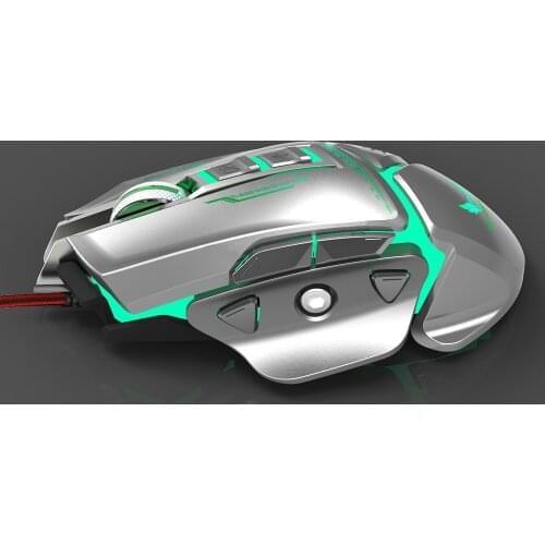 11 Keys Colorful Game Mouse Macro Programming Mouse Free Disassembly Comfortable Grip Adjustable Computer Mouse 3200DIP