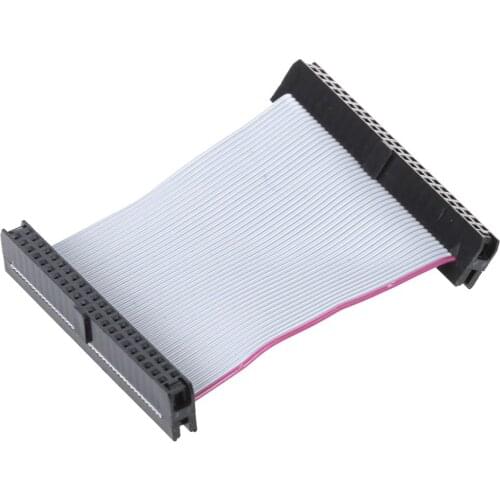 2-inch 44-pin female 2.5-inch IDE Hard Drive CableFemale F/F Extension Data Ribbon Cable Line Dual Device