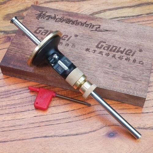 Woodworking European Style Scriber Marking Gauge 0.2mm Fine-tuning Line Drawing Gauge High-precision Measuring Tools