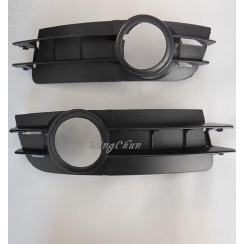 For 05 06 07 Audi A6 C6 Front Bumper Grille Fog Cover Left Side Grill 4F0 807 681 A