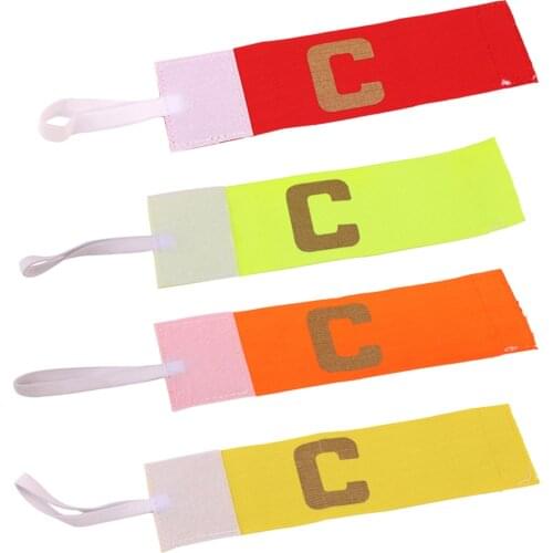 Hot Sale Armband Classic Delicate Kids Child Elastic Soccer Football Captain Armband Leader Competition Arm Band