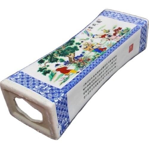 CHINA Old Blue And White Porcelain Pillow Porcelain Pillows
