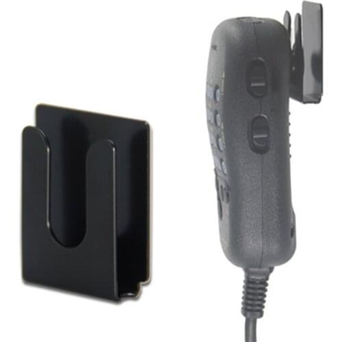 3M Metal Hook Hand Microphone Hanger Bracket Car Platform Outdoor Anti-resistance Repairing Parts for Yaesu Wouxun 7900 New