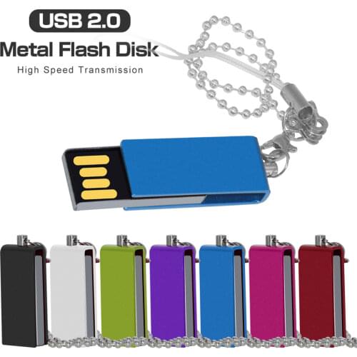 Metal Usb Flash Drive 4G 8G 16G Pen Drive 32GB High Speed Memory Stick U Disk 64G 128GB Pendrive 2.0 Memoria Usb custom logo