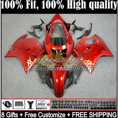 Blackbird For HONDA CBR1100XX 02 03 04 05 06 07 29CL.43 CBR1100 CBR 1100 XX 1996 1997 1998 1999 2000 2001 Fairings Dark red