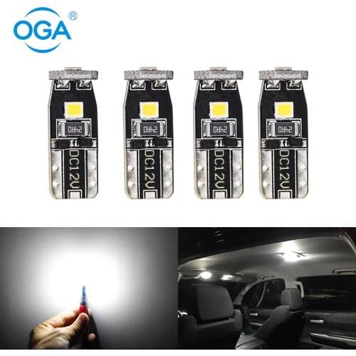 Светодиодные LED лампы W5W (W2.1x9.5d) OGA China At AliExpress