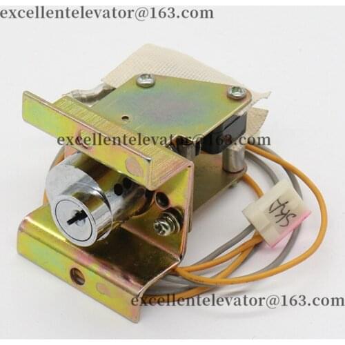 Elevator Base Station Lock Without Key With Bracket and Wire Use For Hitach 1 Pack=2 Pieces