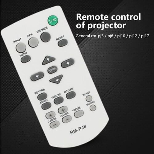 1pc Universal RM-PJ8 Projector Replacement Remote Control for Sony RM-PJ5/PJ6/PJ10/PJ12/PJ1 VPL-CX63 Wireless Switch Controller