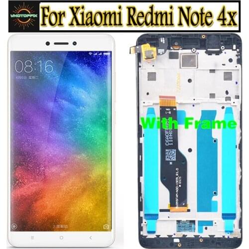 5.5" Original For Xiaomi Redmi Note 4X Note 4 Global Version Snapdragon 625 LCD Display+Touch Digitizer Frame For Redmi Note 4X
