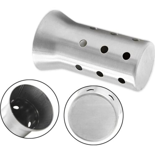 51mm 2'' Silver Removable Motorcycle Exhaust Pipe Silencer Muffler Baffle Parts Universal Fits for Yamaha Honda Suzuki