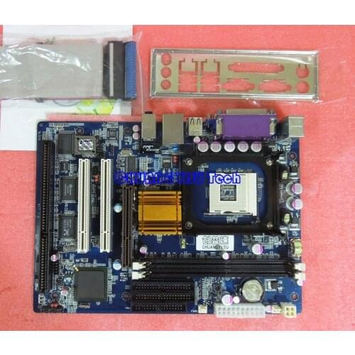 Free shipping CHUANGYISU for CYSMBD-845GL1 845GV motherboard with 1 ISA slots,1 COM,2 IDE,socket 478,VGA,NEW,One year warranty
