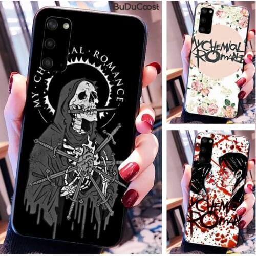 Diseny My Chemical Romance Phone Case For Samsung Galaxy S10 Plus S10E S6 S7 edge S8 S9 Plus S10lite S20 Plus S20