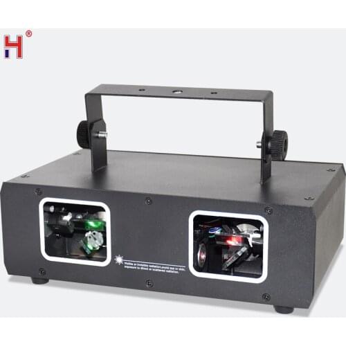 Disco Laser Projector Stage Lighting Sound Activated Lyre Beam Effect For DJ And Party Night Club