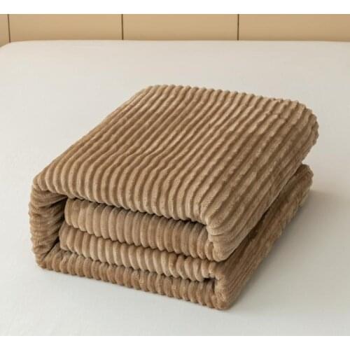 Bonenjoy Flannel Blanket for Winter Soft Warm Plaid on the Beds Queen Size cobertor casal King Size Thow Blanket 200x230cm Plaid