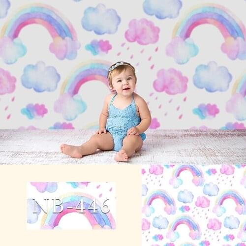 Photography Backdrops Newborn Boy or Girl Bokeh Photographic Background Baby Shower Decorations Photo Photocall Background Props