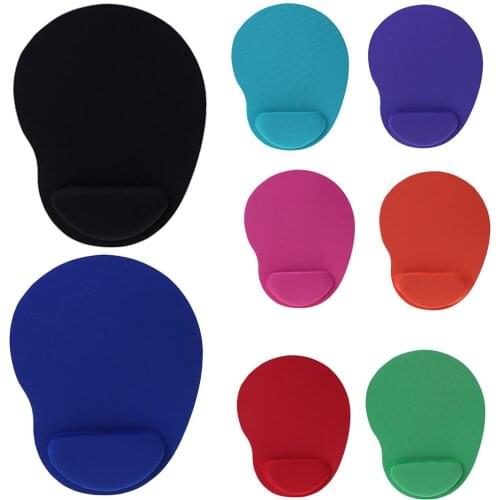 Environmental Friendly EVA Bracers Mouse Pad Computer Games Creative Solid Color New Type lessen friction against the desk