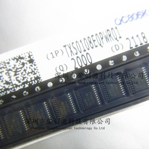 2PCS New and Original TXS0108EQPWRQ1 YF08EQ1 TSSOP20 TXS0108E-Q1 8-Bit Bi-directional, Level-Shifting