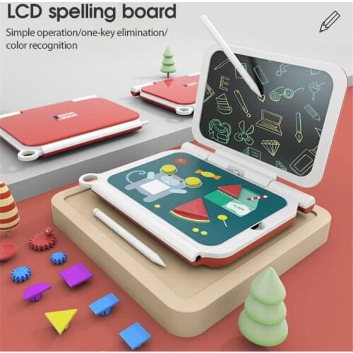 10 Inches Childrens DIY Digital LCD Writing Tablet Pad Foldable Graffiti Drawing Board Drawing Graphics Board For Baby Kids